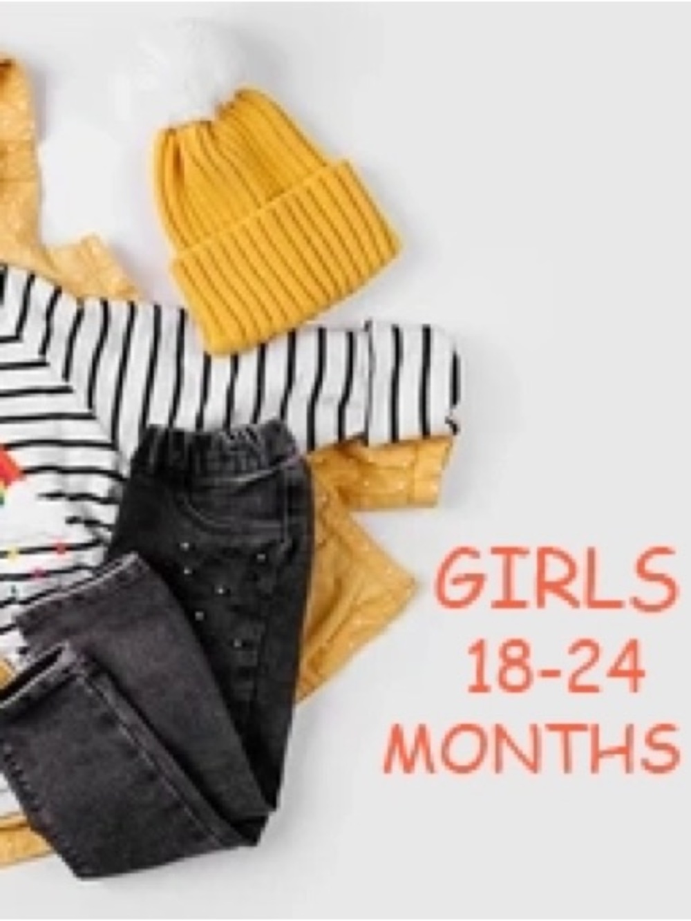 Girls 18 to 24 months
